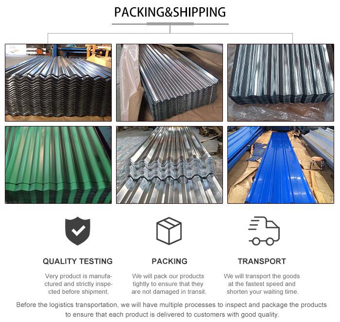 Aluminum Zinc Corrugated Roofing Steel Sheet