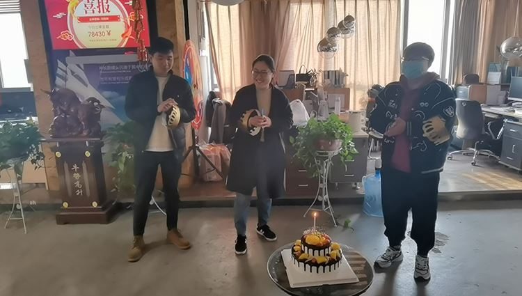 Birthday Party In March, 2021